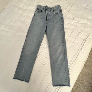 Agolde cross cross straight